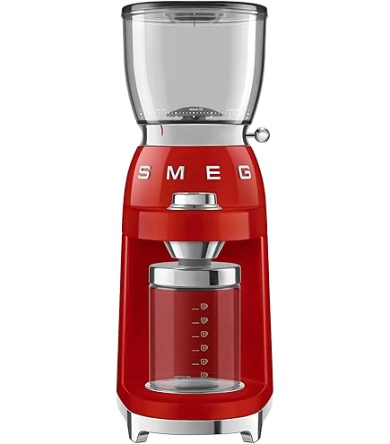Amazon.com: Smeg 50's Retro Style Aesthetic Coffee Grinder, CGF01